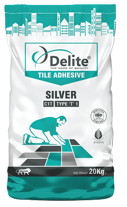 Delite - Tile Adhesive Silver